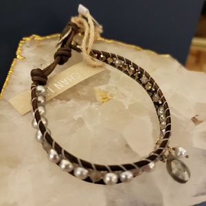 NEW Chan Luu Crystal, Pearl, Hematite Bracelet